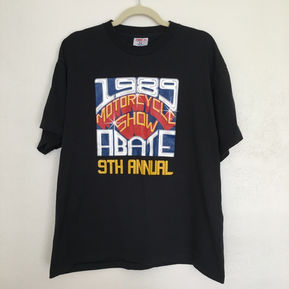 Vintage bike show tee